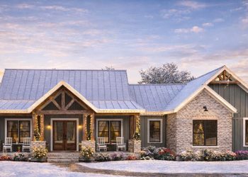 Modern Farmhouse Plan – 2,167 Sq Ft | 3 Bedrooms & 2.5 Bathrooms