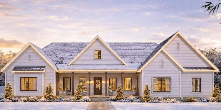 Modern Farmhouse Plan – 2,060 Sq Ft | 3 Bedrooms & 3 Bathrooms