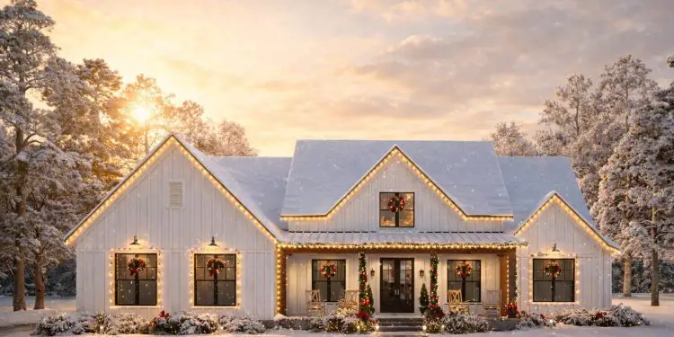 Modern Farmhouse Plan – 2,471 Sq Ft | 4 Bedrooms & 3.5 Bathrooms