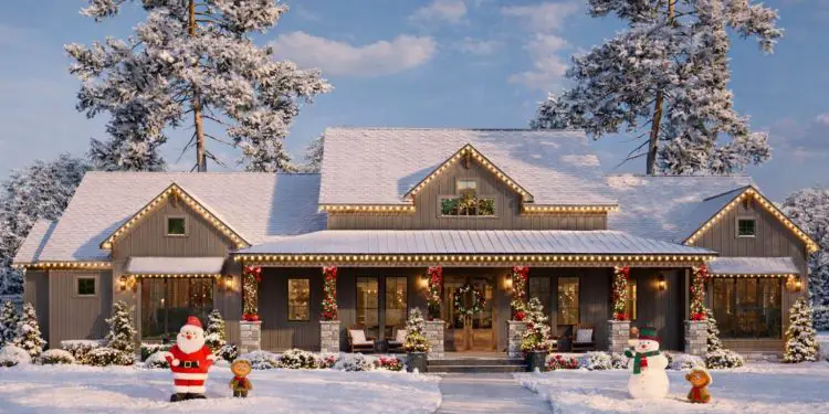 Modern Farmhouse Plan – 2,564 Sq Ft | 3 Bedrooms & 3.5 Bathrooms