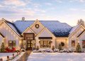 New American House Plan with Guest Suite and Office – 4,683 Sq Ft | 5 Beds & 4.5 Baths