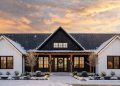 4-Bed Modern Farmhouse with Outdoor Kitchen & Fireplace – 3,362 Sq Ft | 2 Baths & 2 Half Baths