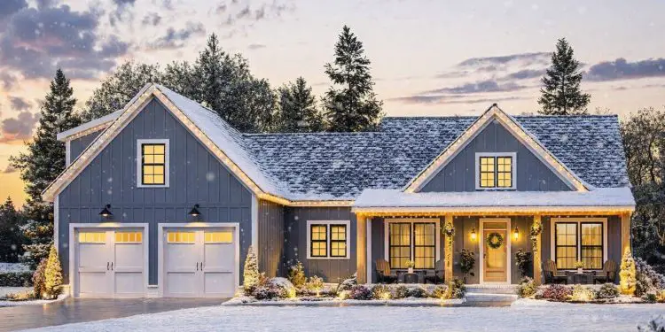 Modern Farmhouse Plan – 1,798 Sq Ft | 3–4 Bedrooms & 2.5 Bathrooms
