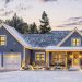 Modern Farmhouse Plan – 1,798 Sq Ft | 3–4 Bedrooms & 2.5 Bathrooms