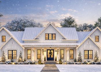 Expanded 4-Bed Modern Farmhouse with Game Room & Bonus Room – 3,086 Sq Ft | 4–5 Beds & 3.5–4.5 Baths
