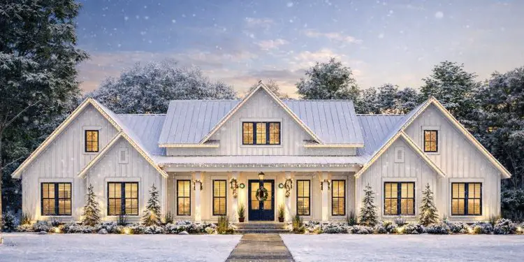 Expanded 4-Bed Modern Farmhouse with Game Room & Bonus Room – 3,086 Sq Ft | 4–5 Beds & 3.5–4.5 Baths