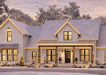 Modern Farmhouse Plan #041-00169 – 2,742 Sq Ft | 4 Beds & 3.5 Baths