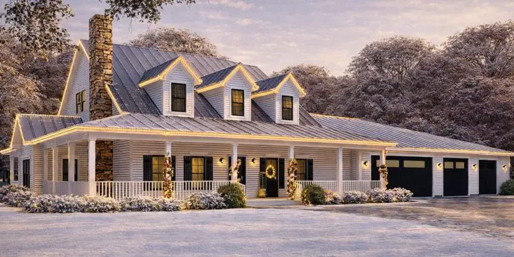 Farmhouse Plan #8318-00106 – 3,416 Sq Ft | 4 Beds & 4 Baths