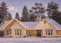 Modern Farmhouse Plan #041-00407 – 2,557 Sq Ft | 4 Beds & 2.5 Baths