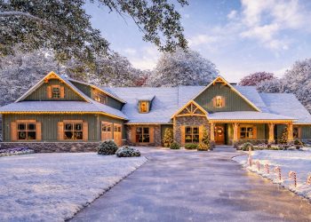 Country Plan #8318-00123 – 5,098 Sq Ft | 4 Beds & 4.5 Baths