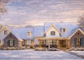 4-Bed Modern Farmhouse Plan with Bonus Room Over Garage – 2,385 Sq Ft | 4 Beds & 3.5 Baths