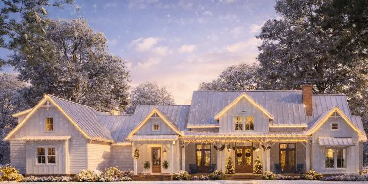 Modern Farmhouse Plan #4534-00022 – 3,095 Sq Ft | 4–5 Beds & 4 Baths