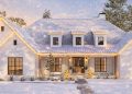 Modern Farmhouse Plan #8318-00288 – 3,240 Sq Ft | 4 Beds & 3.5 Baths