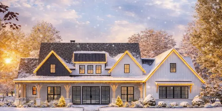 4-Bed Modern Farmhouse with Home Office & Laundry Access from Master Suite – 3,254 Sq Ft | 4 Beds & 4.5 Baths