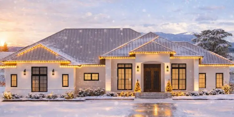 4-Bed Transitional House Plan with 3-Car Side Garage – 3,046 Sq Ft | 4 Beds & 4.5 Baths