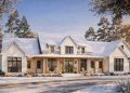 Modern Farmhouse Plan – 3,500 Sq Ft | 5 Beds & 3.5 Baths