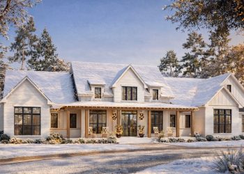 Modern Farmhouse Plan – 3,500 Sq Ft | 5 Beds & 3.5 Baths