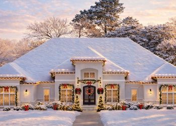 Transitional House Plan – 5,038 Sq Ft | 5 Beds & 5.5 Baths