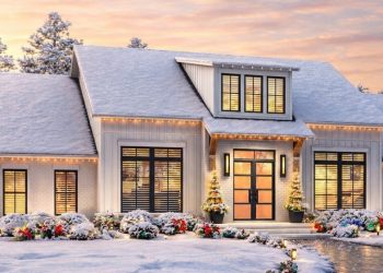 2,780 Sq Ft Sophisticated Modern Farmhouse with 3-Car Garage, Workshop, and Optional Bonus Suite