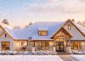 Expanded One-Level New American Craftsman House Plan with Home Office & Game Room – 4,090 Sq Ft | 4 Beds & 4.5+ Baths