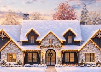 Transitional House Plan with Perfect Symmetry & Bonus Expansion – 4,032 Sq Ft | 4 Beds & 4.5 Baths