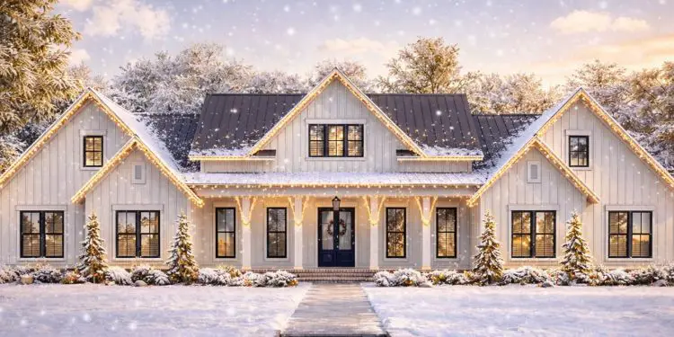 Modern Farmhouse Plan – 3,086 Sq Ft | 4 Beds & 3.5 Baths | Bonus Room, Office & 3-Car Garage