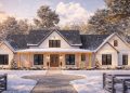 Spacious 2,500 Sq Ft Modern Farmhouse with 4 Bedrooms, Home Office, and a Dreamy Outdoor Living Porch