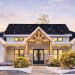 Spacious Modern Farmhouse House Plan – 2,390 Sq Ft | 4 Beds & 3.5 Baths | 3-Car Garage