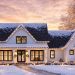 3,346 Sq Ft Split-Bedroom Modern Farmhouse with a 3-Car Garage, Outdoor Fireplace Porch, and Bonus Expansion