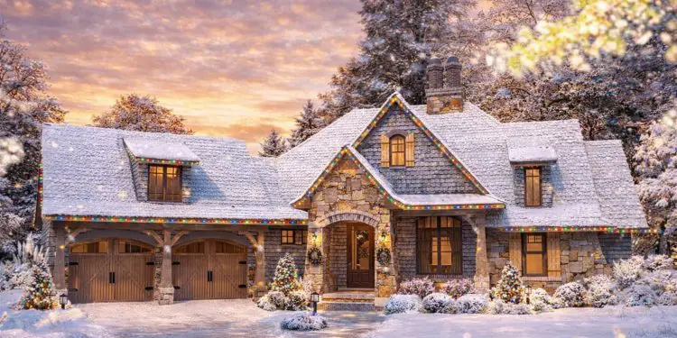 Mountain Home Plan with Bonus Room – 2,482 Sq Ft | 4 Beds & 3.5 Baths | Vaulted Living & Covered Lanai