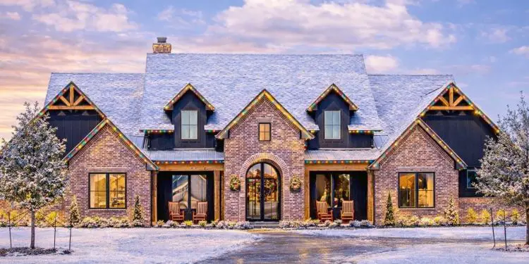 Transitional House Plan with Perfect Symmetry & Bonus Expansion – 4,032 Sq Ft | 4 Beds & 4.5 Baths