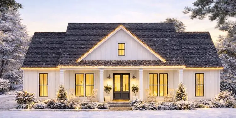 Modern Farmhouse Plan – 1,924 Sq Ft | 3 Beds & 2.5 Baths | Open One-Story Design