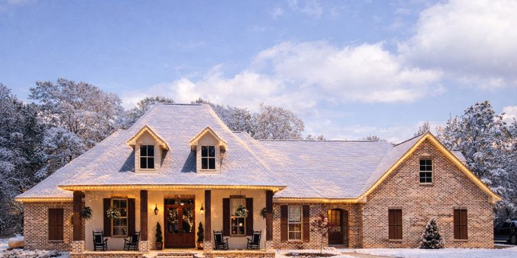French Country Home Plan with Bonus Room – 2,898 Sq Ft | 4 Beds & 3.5-4.5 Baths