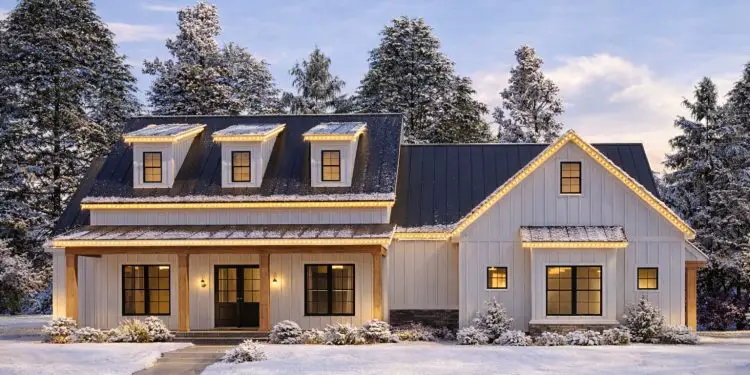 Modern Farmhouse Plan – 2,343 Sq Ft | 4 Beds & 2.5 Baths | Open One-Story Living