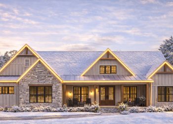 Spacious 2,492 Sq Ft Modern Farmhouse with 4 Bedrooms, 3.5 Baths, Office, and a Flexible 2–3 Car Garage