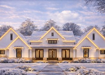 Showstopping 3,077 Sq Ft Modern Farmhouse with Multiple Porches, Bonus Suite, and a 2–3 Car Side-Entry Garage