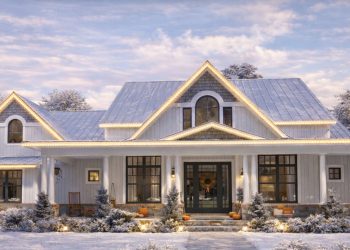 Spacious 2,787 Sq Ft Country Home with Split Bedrooms, Study, Bonus Room, and a 2–3 Car Side-Entry Garage