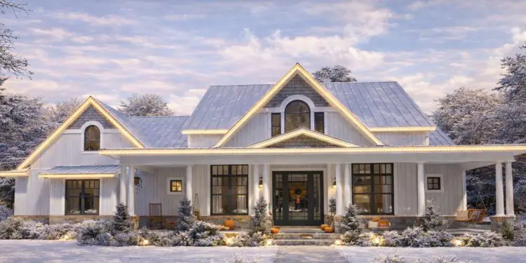 Spacious 2,787 Sq Ft Country Home with Split Bedrooms, Study, Bonus Room, and a 2–3 Car Side-Entry Garage