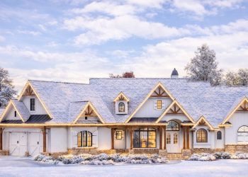 Craftsman House Plan with Lower Level Expansion – ~3,773 Sq Ft | 4-7 Beds & 4.5+ Baths | Flexible Luxury Design