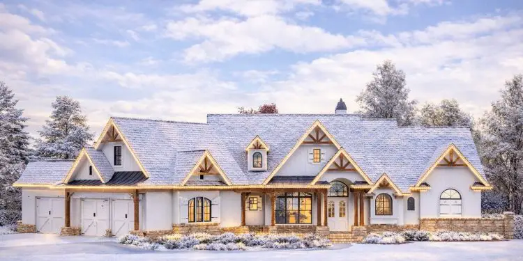 Craftsman House Plan with Lower Level Expansion – ~3,773 Sq Ft | 4-7 Beds & 4.5+ Baths | Flexible Luxury Design