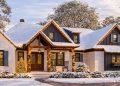 Modern Farmhouse Plan – 2,287 Sq Ft | 3–4 Beds & 2.5 Baths | Open Living & Bonus Space