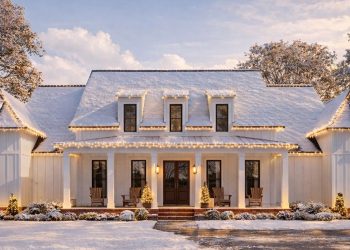 Spacious 2,986 Sq Ft Modern Farmhouse with 4 Bedrooms, Home Office, Bonus Room, and 945 Sq Ft of Outdoor Living