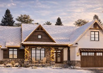 Modern Farmhouse Plan – 2,286 Sq Ft | 4 Beds & 3 Baths | Bonus Room, Porches & Side-Entry Garage