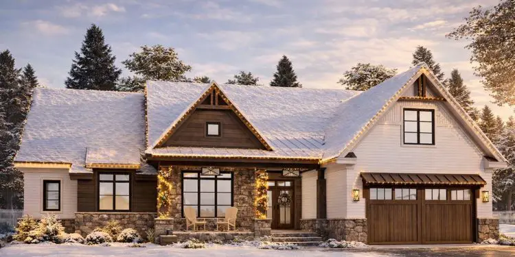 Modern Farmhouse Plan – 2,286 Sq Ft | 4 Beds & 3 Baths | Bonus Room, Porches & Side-Entry Garage