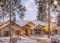 One-Story 4,405 Sq Ft Mountain Craftsman with Large Outdoor Living Porch – 4 Beds, 4 Full + 2 Half Baths & 3-Car Garage