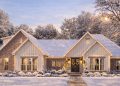 Modern Farmhouse Ranch Plan – 2,557 Sq Ft | 4–5 Bedrooms, 2.5–3.5 Baths, Bonus Room & 3-Car Garage