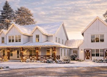 Elegant 4,357 Sq Ft Modern Farmhouse – 5 Bedrooms, 5 Baths, Media Room & 3-Car Garage