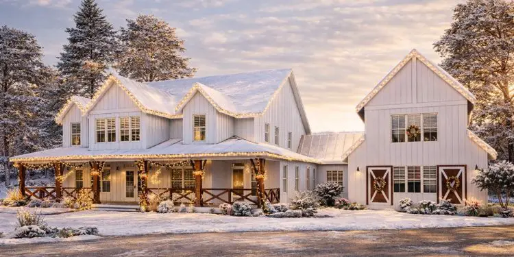 Elegant 4,357 Sq Ft Modern Farmhouse – 5 Bedrooms, 5 Baths, Media Room & 3-Car Garage