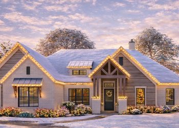 Craftsman Plan – 2,812 Sq Ft | 4-5 Beds, 3 Baths, Office, Media & 3-Car Garage