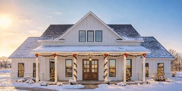 Modern Farmhouse Plan – 2,390 Sq Ft | 4 Beds, 3 Baths, Open Layout, Bonus Room & 2-Car Garage